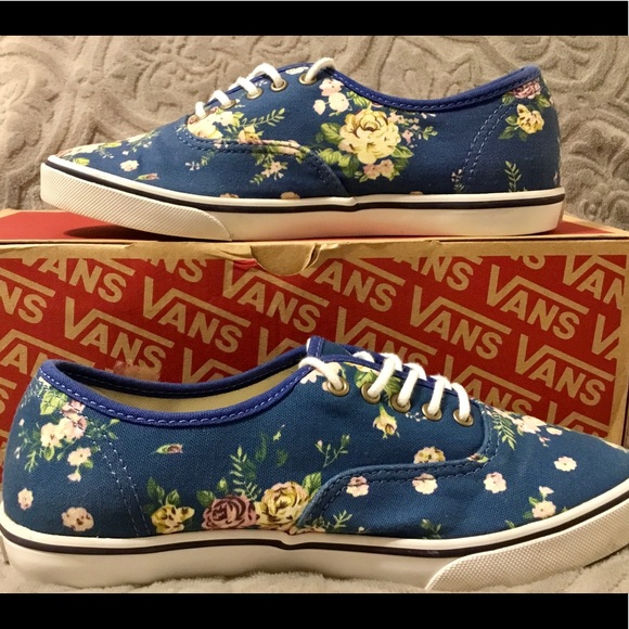 vans floral authentic